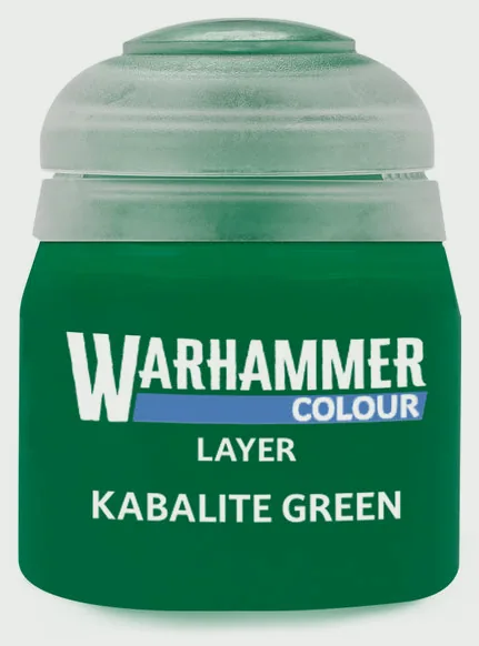 Warhammer Layer: Kabalite Green - 12ml
