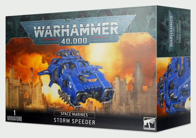 Space Marines Storm Speeder