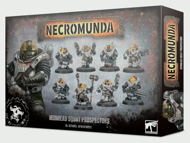 Necromunda: Ironhead Squat Prospectors