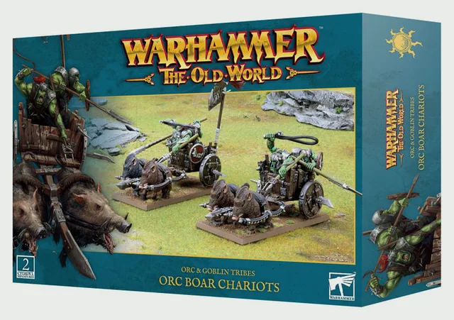 Orc & Goblin Tribes Orc Boar Chariots