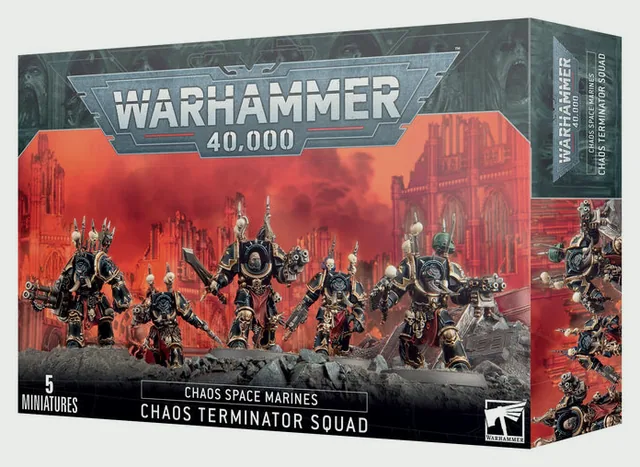 Chaos Space Marines Chaos Terminator Squad