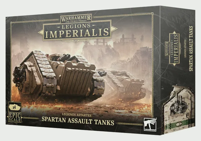 Legions Imperialis Spartan Assault Tanks