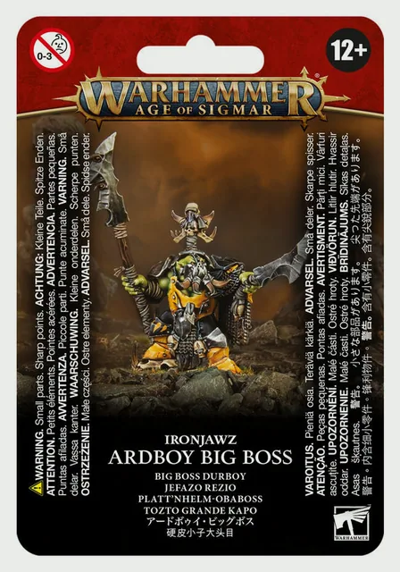 Orruk Warclans Ardboy Big Boss