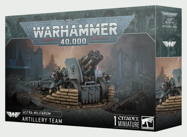 Astra Militarum Krieg Artillery Team
