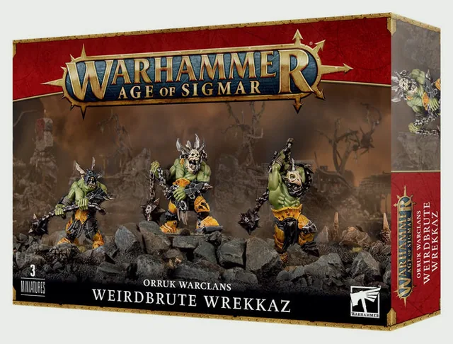 Orruk Warclans Weirdbrute Wrekkaz / Brute Ragerz