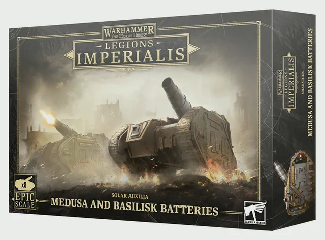 Legions Imperialis Solar Auxilia Basilisks/Medusas