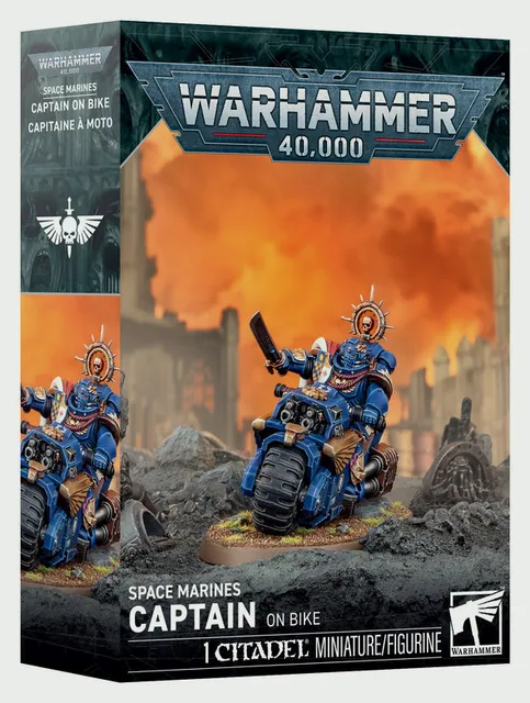 Space Marines: Captain On Bike