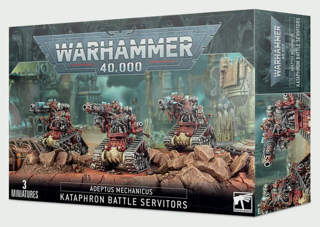 Adeptus Mechanicus Kataphron Battle Servitors