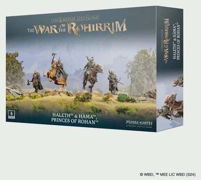Forces of Good Haleth & Hama Princes of Rohan