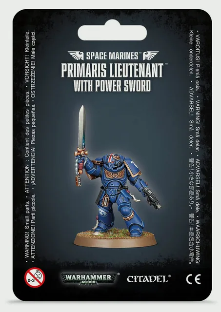 Space Marines Primaris Lieutenant With Power Sword