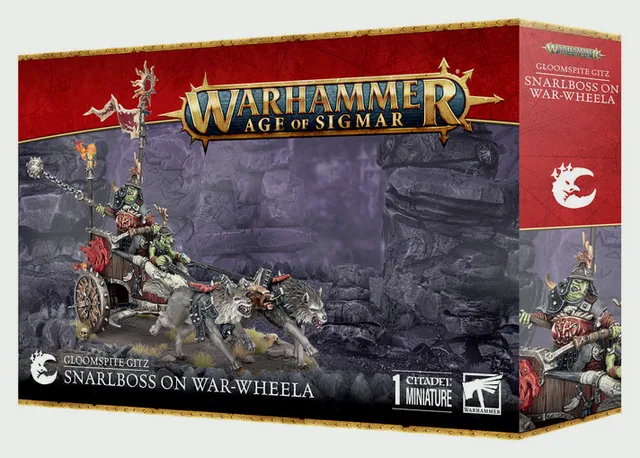 Gloomspite Gitz Snarlboss On War-Wheela