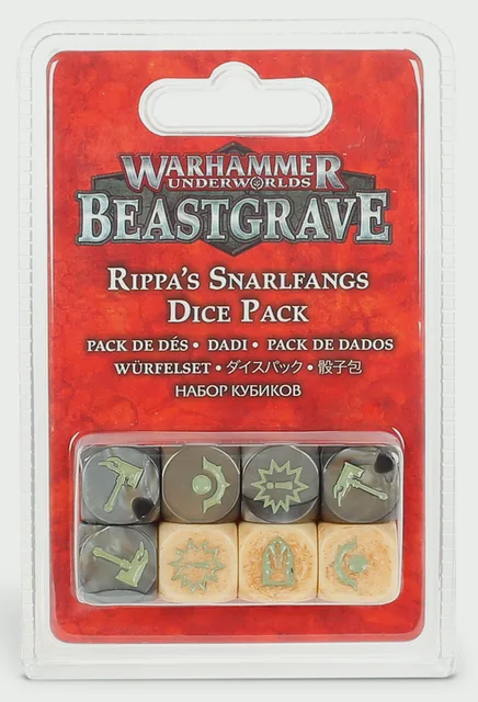 Warhammer Underworlds: Rippa's Snarlfangs Dice