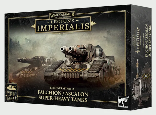 Legions Imperialis: Falchion/Ascalon Super-Heavy Tanks