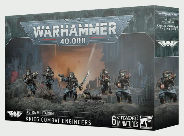 Astra Militarum Krieg Combat Engineers
