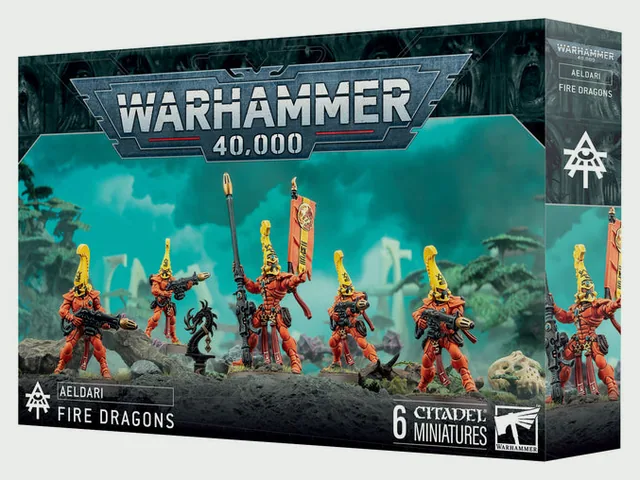 Aeldari Fire Dragons