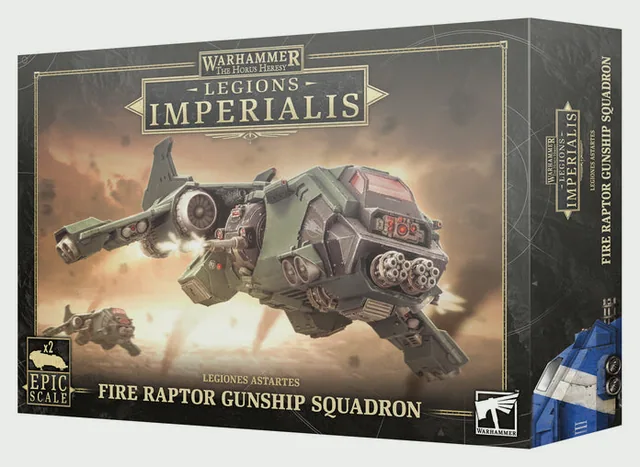 Legion Imperialis Fire Raptor Gunship Squadron