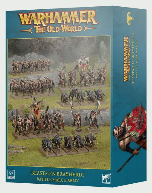 Beastmen Brayherds Battle March Army