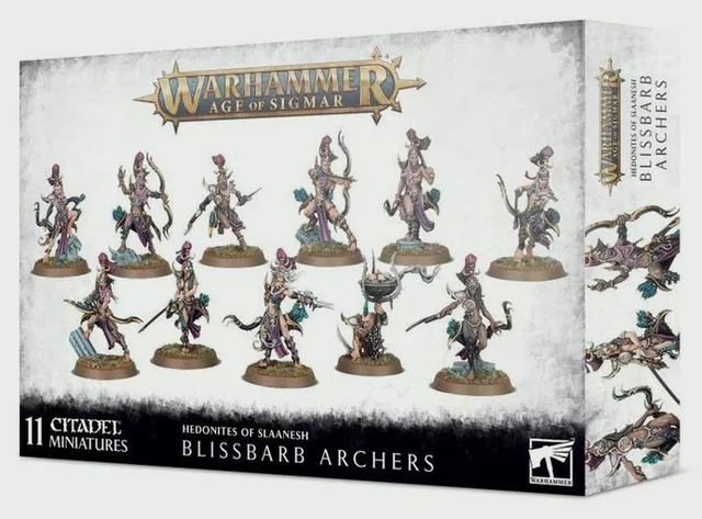 Hedonites Of Slaanesh: Blissbarb Archers