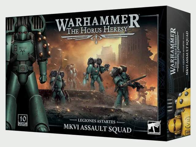 Horus Heresy Mk 6 Assault Squad