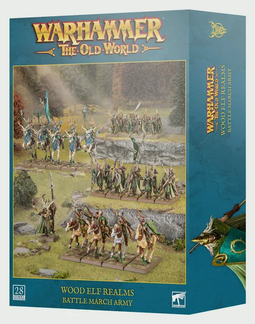 Wood Elf Realms Battle March Army