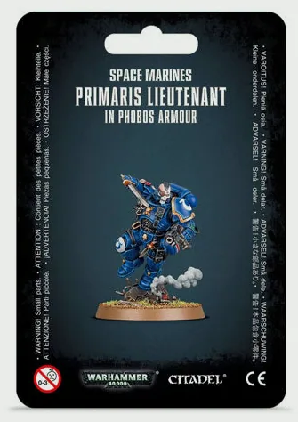 Primaris Lieutenant In Phobos Armour