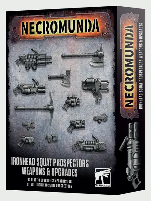 Necromunda: Squat Prospectors Weapons & Upgrades