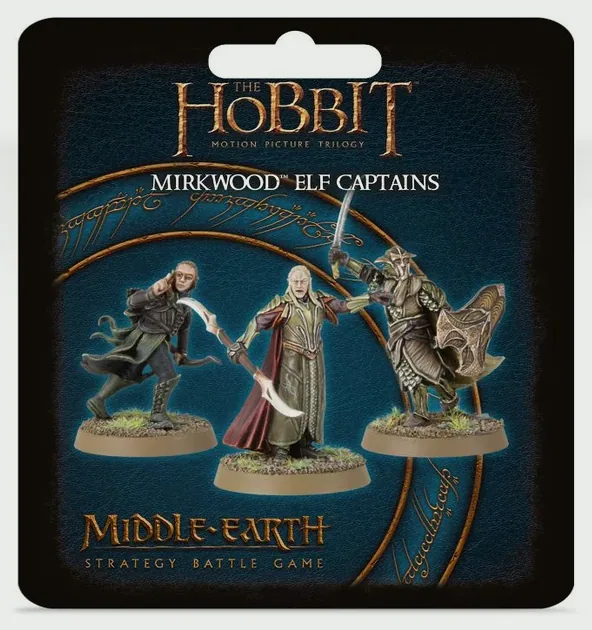 M-E Sbg: Mirkwood Elf Captains (D)