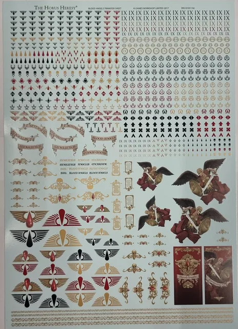 Legion Transfers: Blood Angels