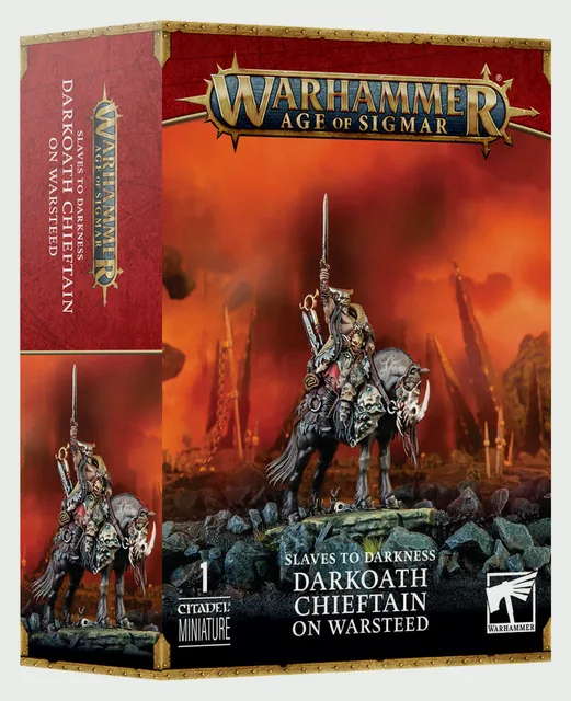 Slaves To Darkness Darkoath Chieftain On Warsteed