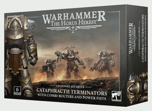 Legiones Astartes Cataphractii Terminators with Combi-Bolters and Power Fists