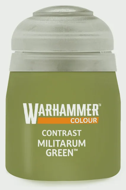 Warhammer Contrast: Militarum Green - 18ml