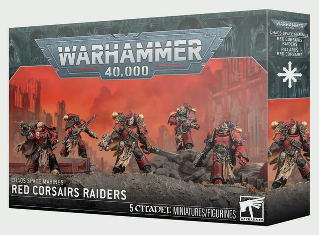 Chaos Space Marines Red Corsairs Raiders