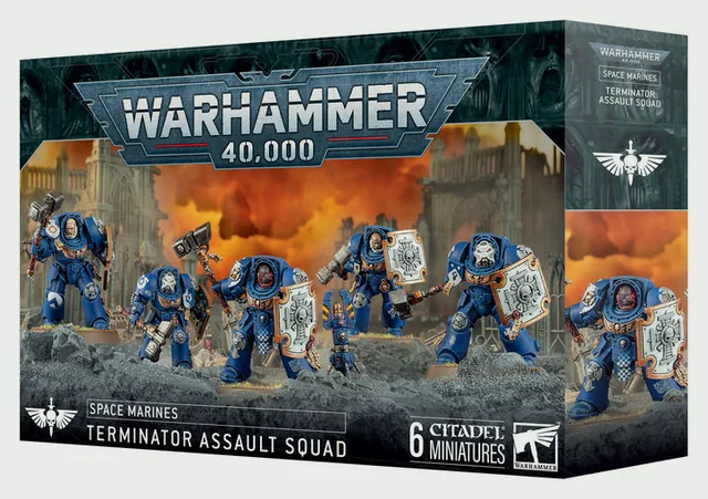 Space Marines Terminator Assault Squad