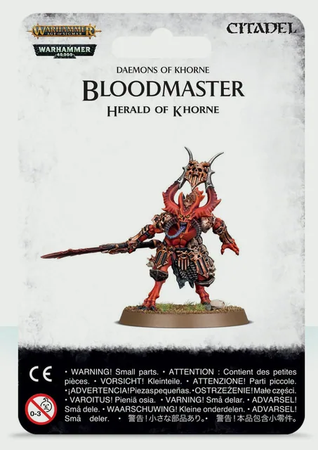 Daemons of Khorne Bloodmaster Herald of Khorne