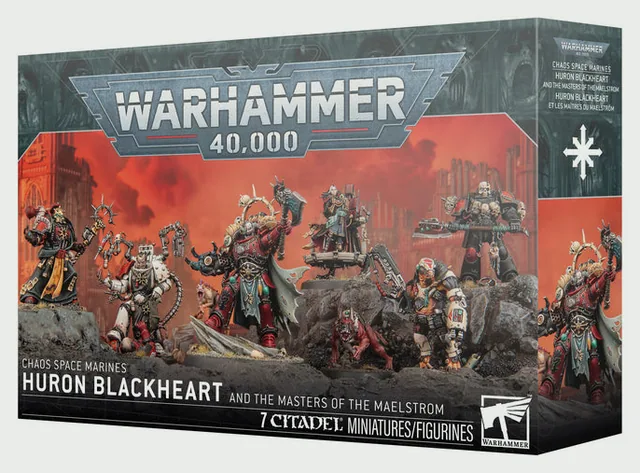 Chaos Space Marines Huron Blackheart and The Masters of The Maelstrom