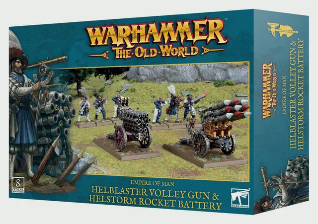 Empire of Man: Helblaster Volley Gun & Helstorm Rocket Battery