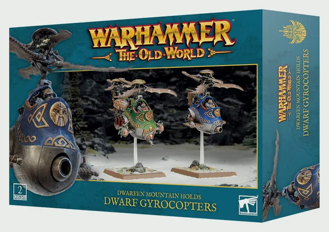 Dwarfen Mountain Holds: Gyrocopters & Gyrobombers